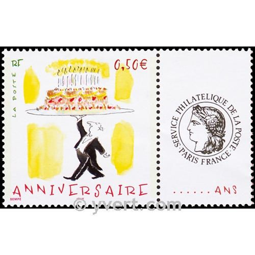 nr. 3688A -  Stamp France Personalized Stamp