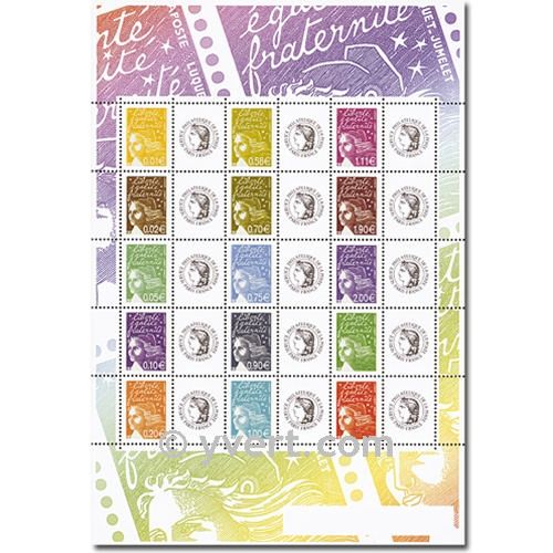 nr. 3688B/3688R -  Stamp France Personalized Stamp