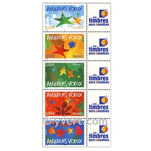 nr. 3722A/3726A -  Stamp France Personalized Stamp