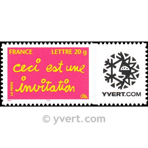 nr. 3760B -  Stamp France Personalized Stamp