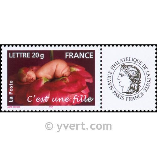 nr. 3804A -  Stamp France Personalized Stamp