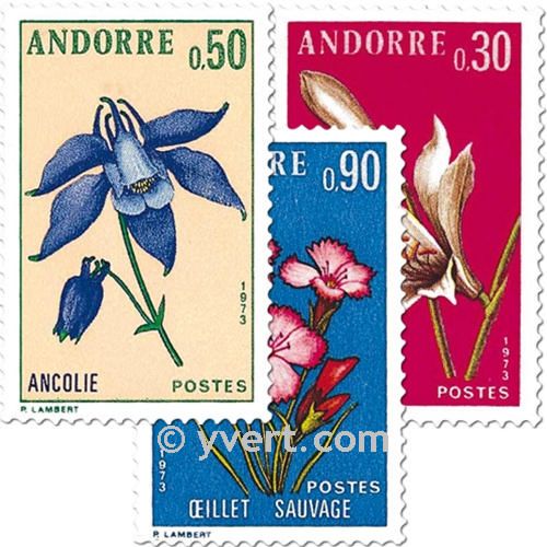 nr. 229/231 -  Stamp Andorra Mail