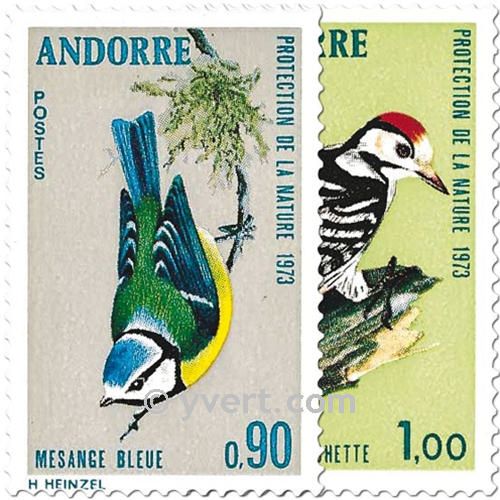 nr. 232/233 -  Stamp Andorra Mail