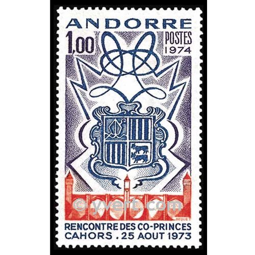 n° 239 -  Timbre Andorre Poste