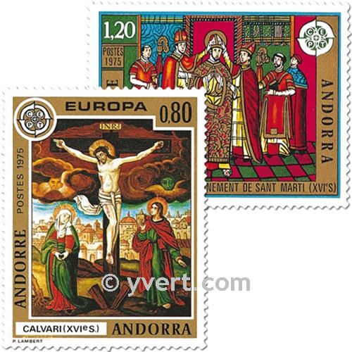 nr. 243/244 -  Stamp Andorra Mail