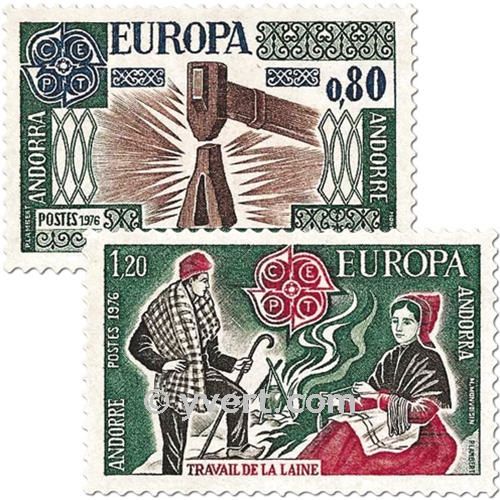 nr. 253/254 -  Stamp Andorra Mail