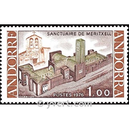 nr. 257 -  Stamp Andorra Mail