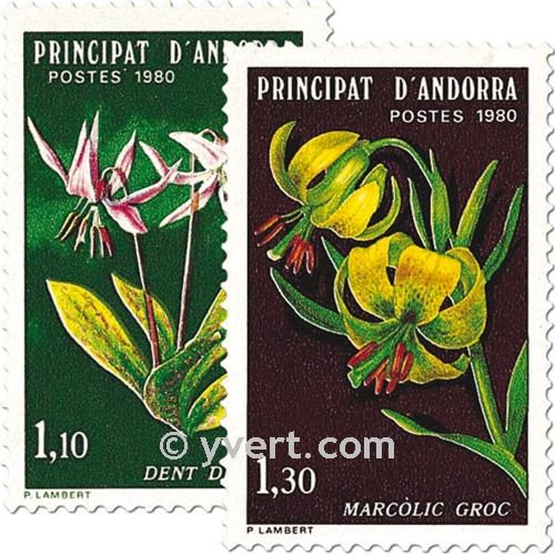 nr. 286/287 -  Stamp Andorra Mail