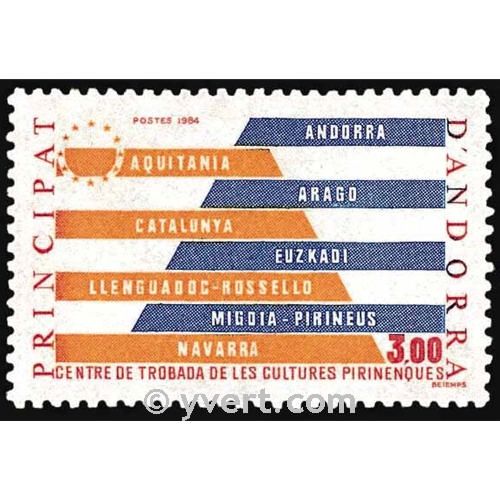 nr. 333 -  Stamp Andorra Mail