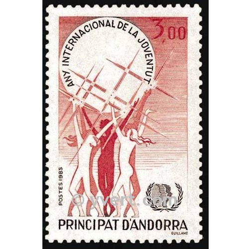 nr. 341 -  Stamp Andorra Mail