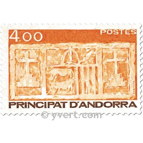 n° 346/347 -  Timbre Andorre Poste