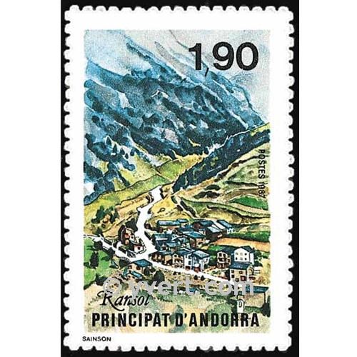 n° 360 -  Timbre Andorre Poste