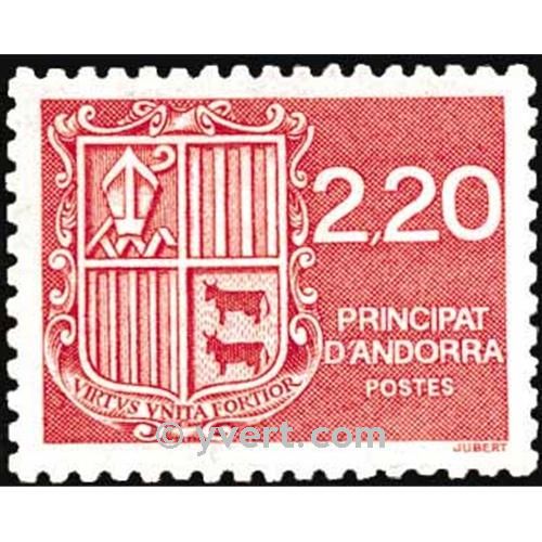 nr. 366 -  Stamp Andorra Mail