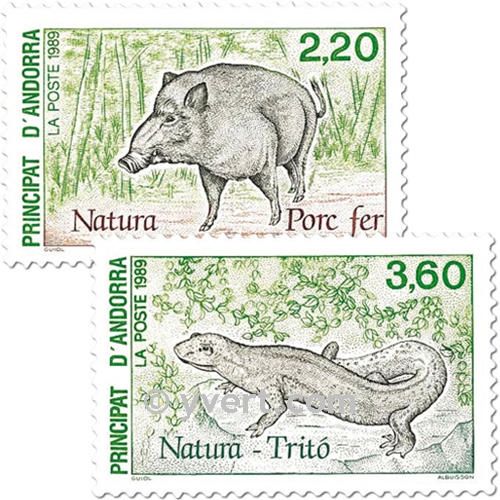 nr. 382/383 -  Stamp Andorra Mail