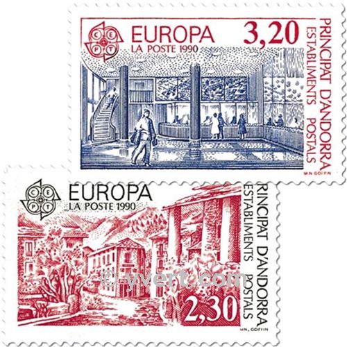 nr. 388/389 -  Stamp Andorra Mail