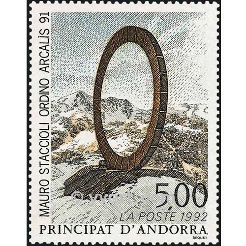 n° 423 -  Timbre Andorre Poste