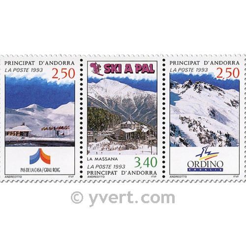 n° 429A -  Selo Andorra Correios