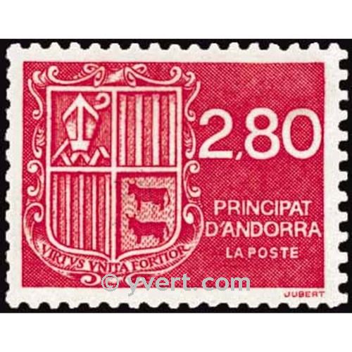 n° 435 -  Timbre Andorre Poste