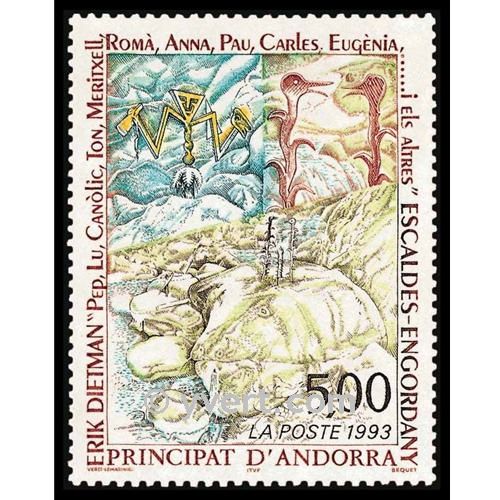 nr. 440 -  Stamp Andorra Mail