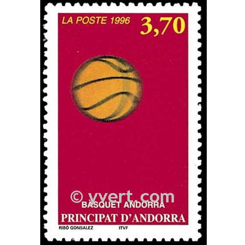 n° 468 -  Timbre Andorre Poste