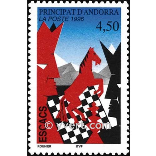 nr. 477 -  Stamp Andorra Mail