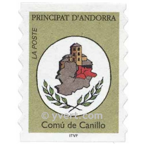 nr. 478 -  Stamp Andorra Mail