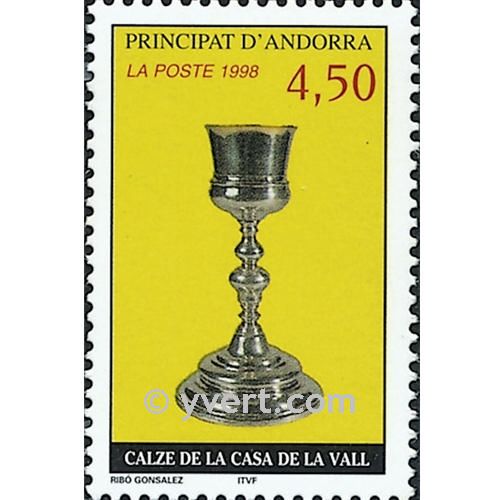 n° 506 -  Selo Andorra Correios