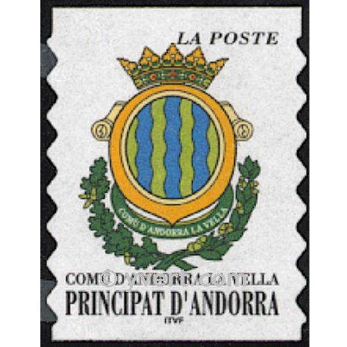 n° 528 -  Timbre Andorre Poste