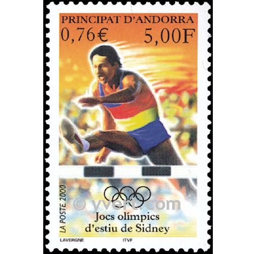 nr. 534 -  Stamp Andorra Mail