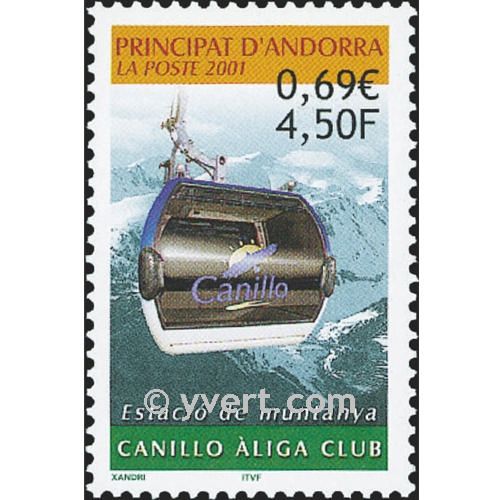 nr. 540 -  Stamp Andorra Mail