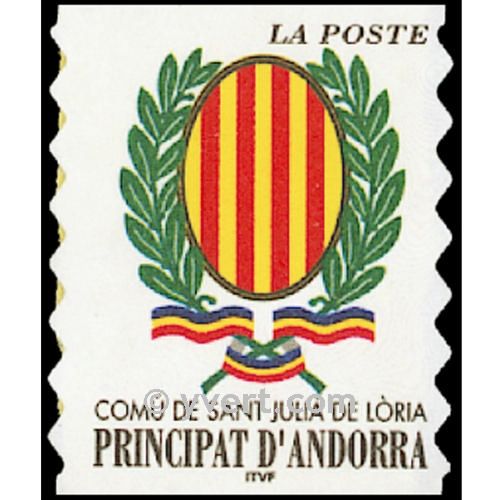 n.o 542 -  Sello Andorra Correos