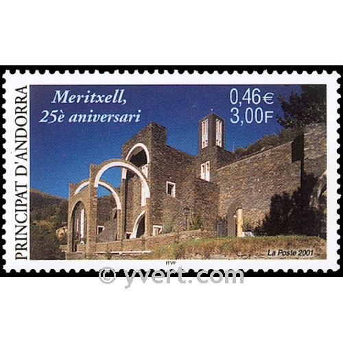 n° 552 -  Timbre Andorre Poste