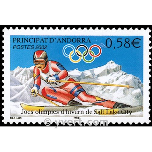 nr. 566 -  Stamp Andorra Mail