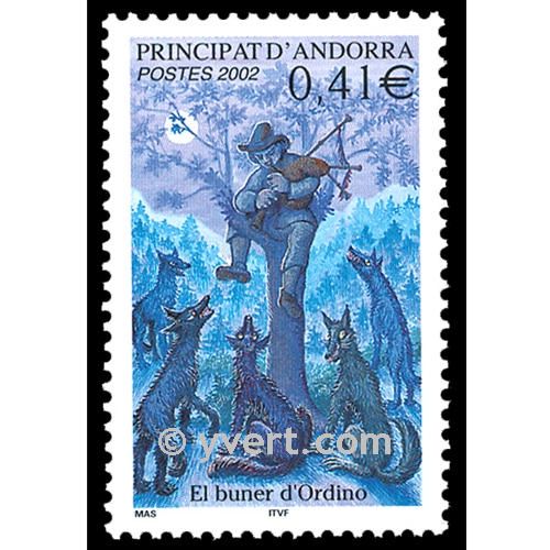 nr. 573 -  Stamp Andorra Mail