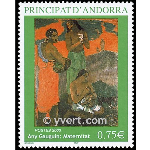 nr. 587 -  Stamp Andorra Mail