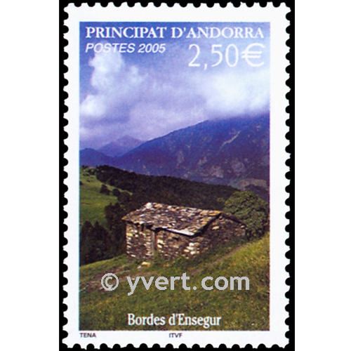 nr. 613 -  Stamp Andorra Mail