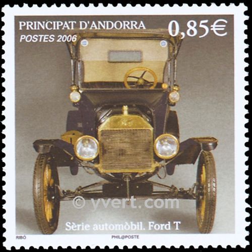 n° 630 -  Timbre Andorre Poste