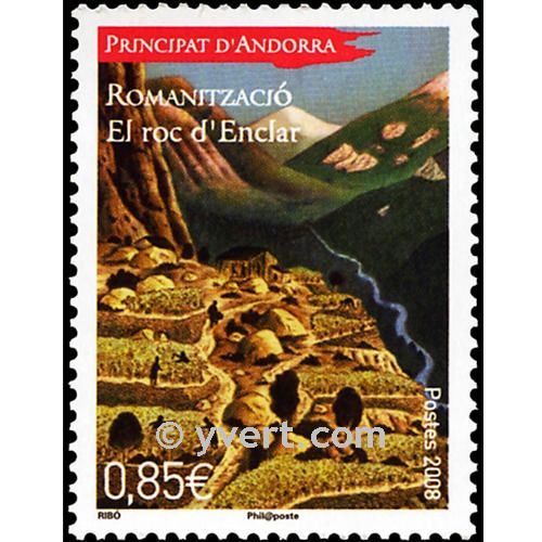 nr. 664 -  Stamp Andorra Mail