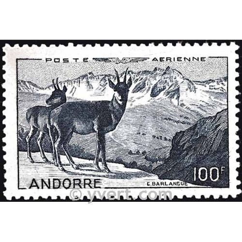 nr. 1 -  Stamp Andorra Air Mail