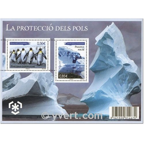 nr. 2 -  Stamp Andorra Souvenir sheets