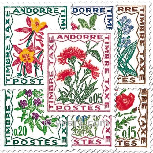 nr. 46/52 -  Stamp Andorra Revenue Stamp