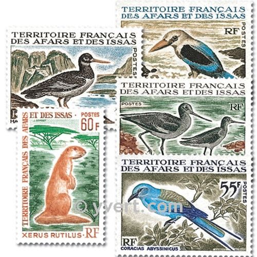 nr. 329/333 -  Stamp Afars and Issas Mail