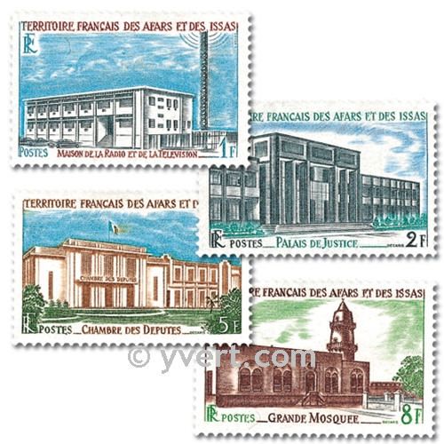 nr. 343/346 -  Stamp Afars and Issas Mail