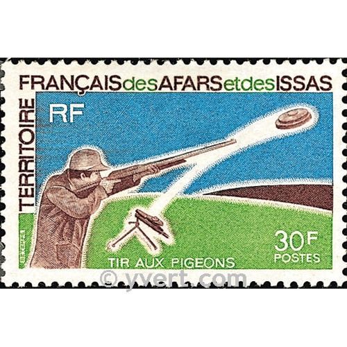 n° 361 -  Timbre Afars et Issas Poste