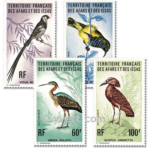 nr. 410/413 -  Stamp Afars and Issas Mail