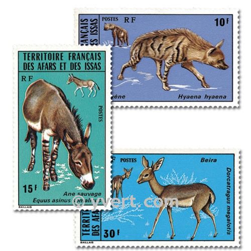 nr. 416/418 -  Stamp Afars and Issas Mail