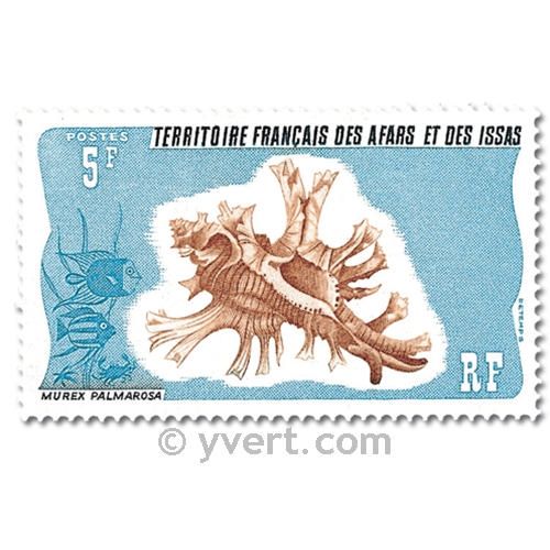 n° 422/427 -  Timbre Afars et Issas Poste