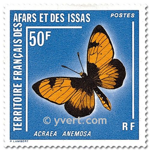 n° 438/439 -  Timbre Afars et Issas Poste