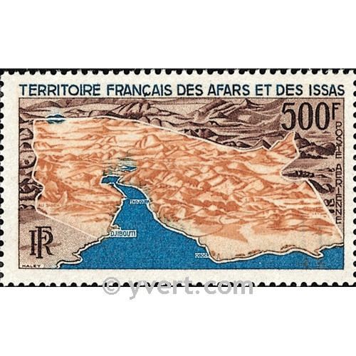 nr. 59 -  Stamp Afars and Issas Air mail