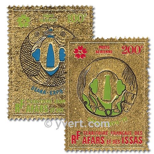 nr. 64/65 -  Stamp Afars and Issas Air mail